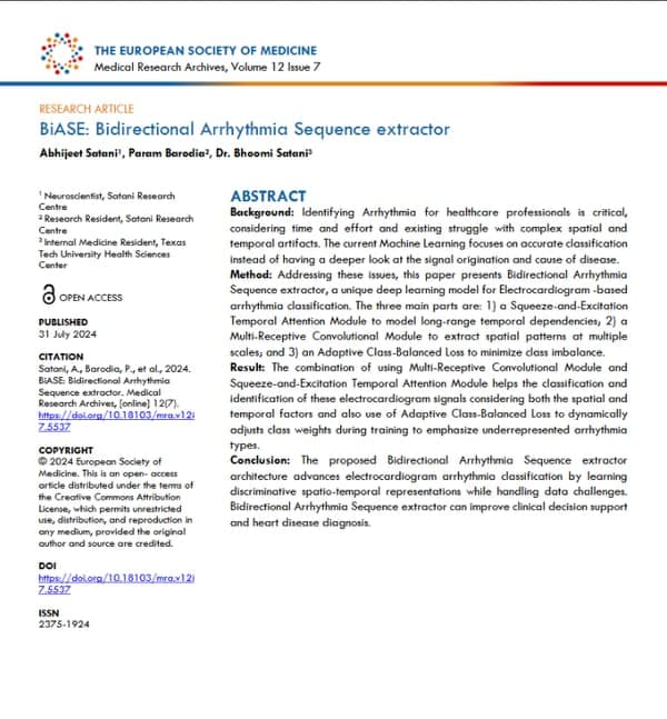 BiASE: Bidirectional Arrhythmia Sequence Extractor for ECG-Based Classification